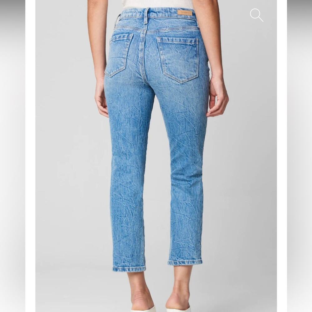 NWT Blank NYC The Madison high rise cropped jeans in So Yesterday wash - Picture 3 of 12